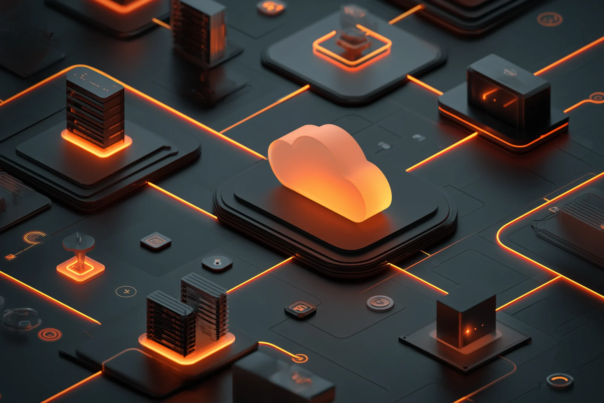 Secure modern cloud solution connecting financial and legal systems