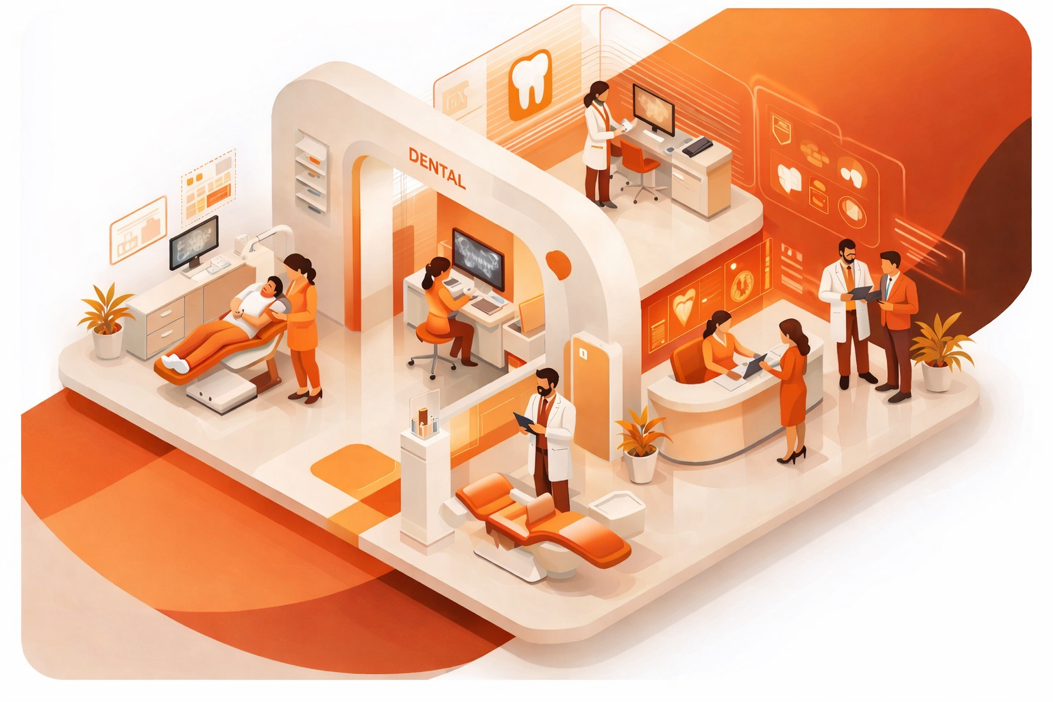 Secure and reliable IT systems within a dental environment